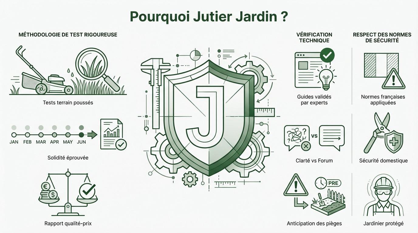 Expertise et fiabilité des guides Jutier Jardin pour l'aménagement extérieur