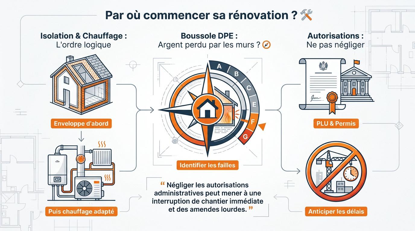 Priorités de la rénovation énergétique