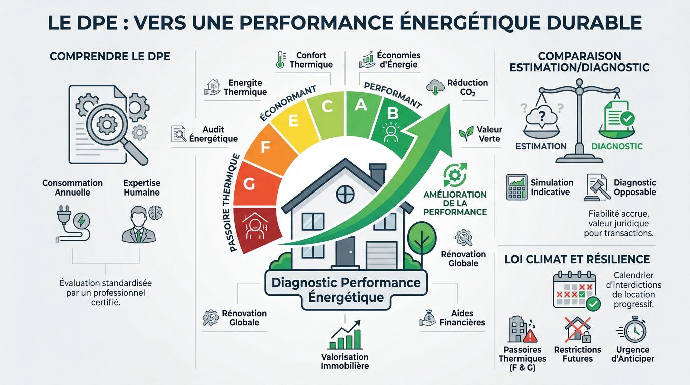 Diagnostic de performance énergétique pour un habitat durable