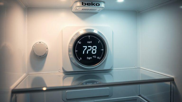 Thermostat frigo Beko 1 ou 5 : lequel est le plus froid ?