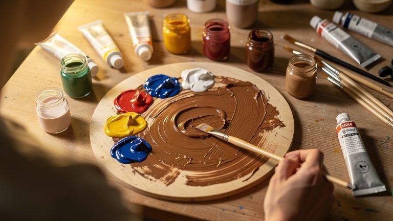 Comment faire du marron en peinture : toutes les méthodes pour réussir